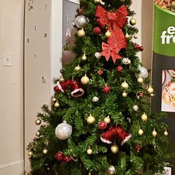 Christmas Tree And Accessories 