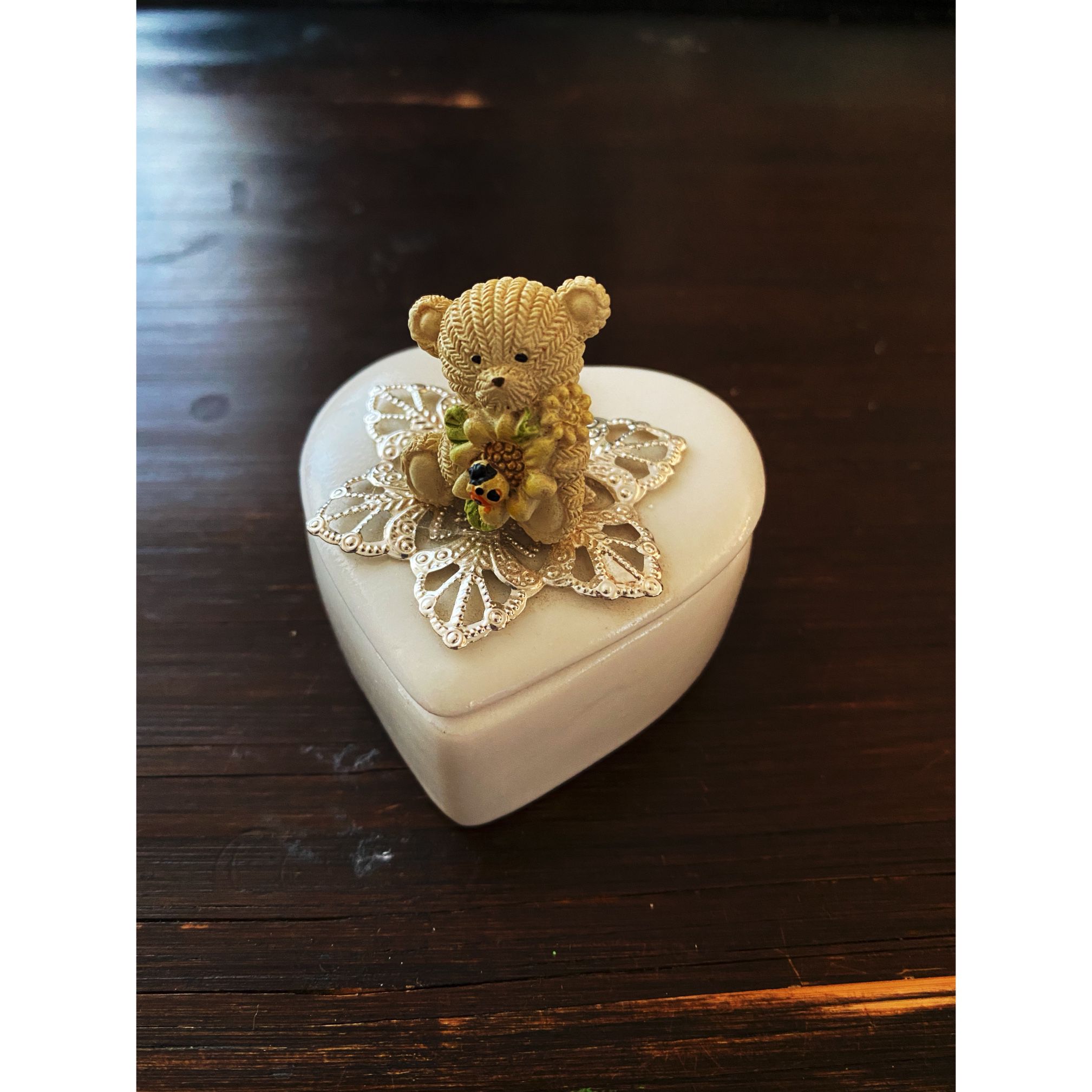 Mini Heart Trinket Box 