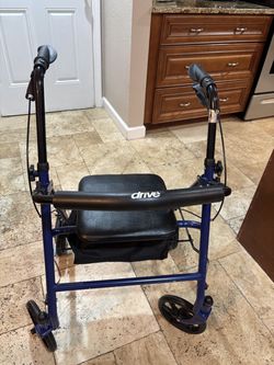 Drive Rolling Walker with Seat