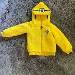 Minions Kids Jacket Costume Coat Sz 2T