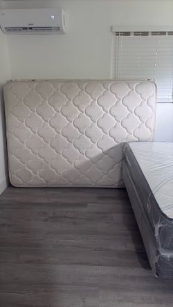 Free full size bed with box spring need to get it out I live in broward