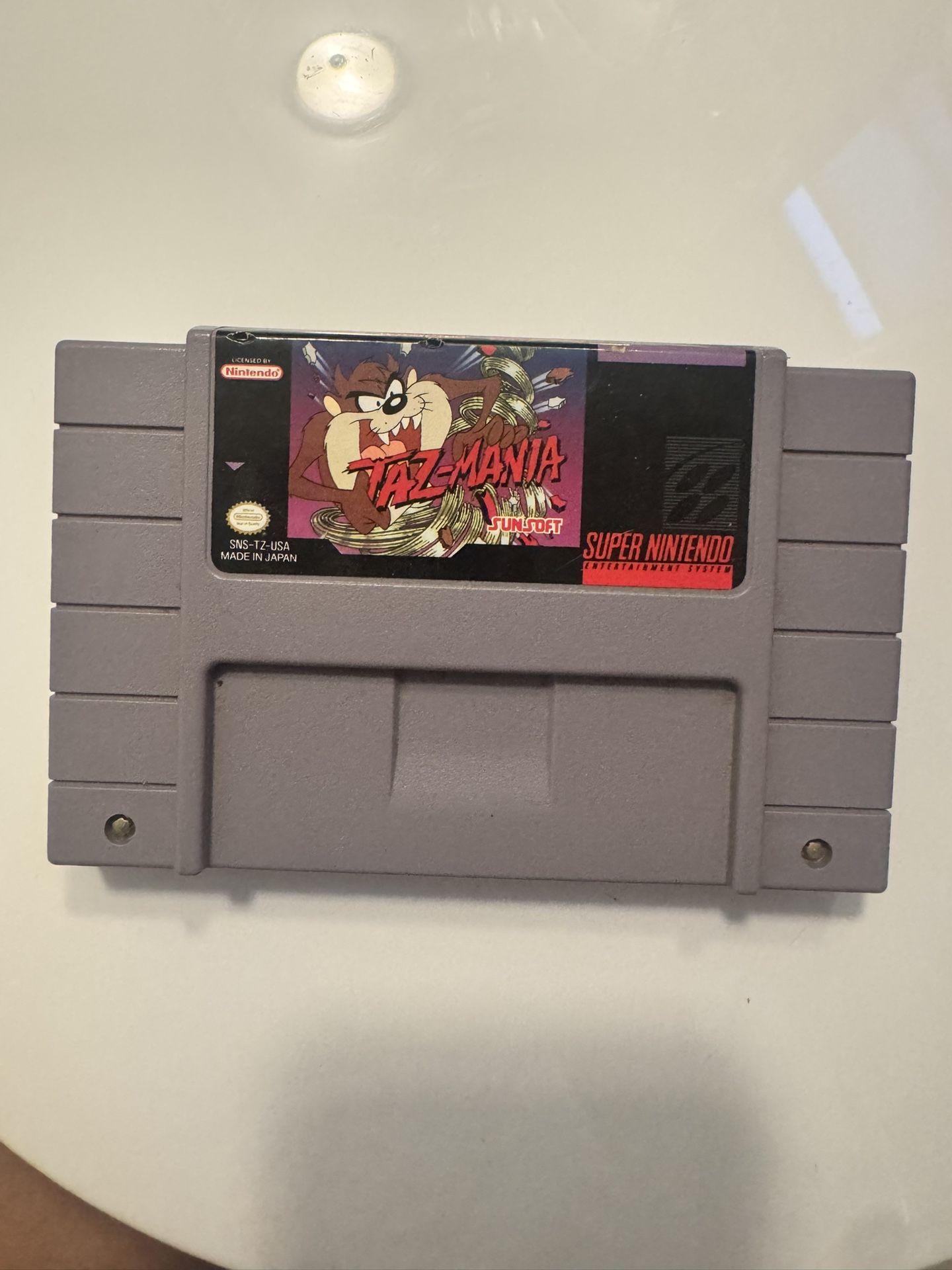 TAZ-MANIA SUPER NINTENDO
