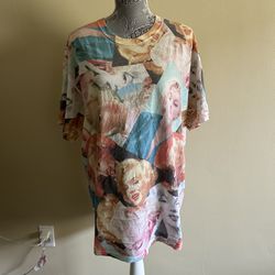 Marilyn Monroe Collage Tshirt Unisex Size XL 