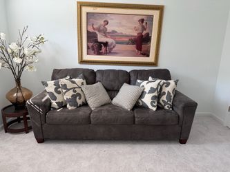 Dark Gray 3-Seat Sofa-bed / sleeper