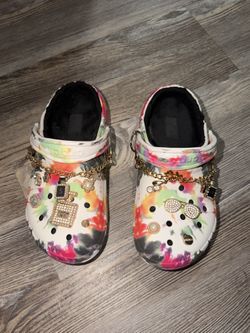 Tie Dye Crocs
