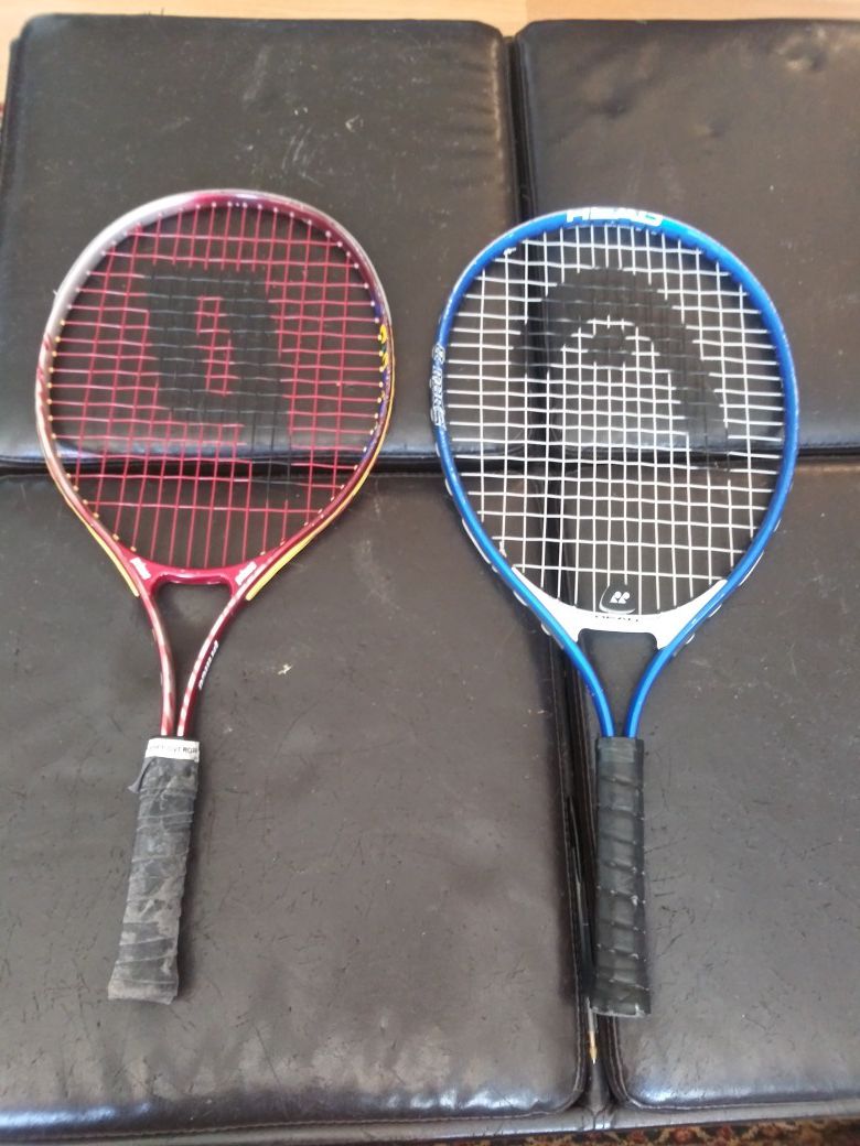 Tennis rackets (HEAD & PRINCE)