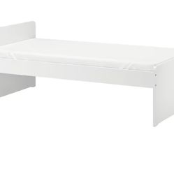 Twin Ikea Bed Frame + Mattress