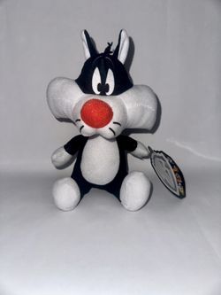 Looney Tunes Sylvester Sitting Plush 7” Toy Factory-New With Tags