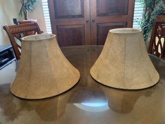 Leather Look Lampshades