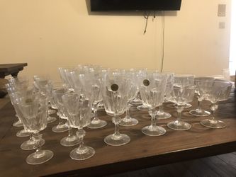 Princess House Crystal Glassware