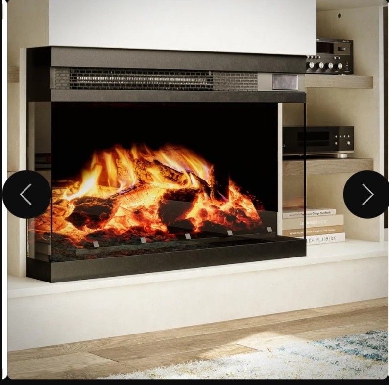 Fireplace Console For 65" TV