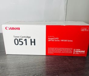 New Genuine Canon 051H High Capacity Toner Cartridge imageClass LBP160 Sealed