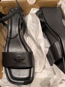 Women's coach gale wedge sandals