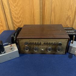 Vintage 1950’s McIntosh C8 Audio Compensator/Tube Preamp - Mono Only & ALL Accessories in Pics