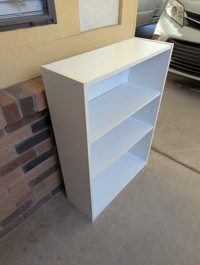 Small White Bookcase