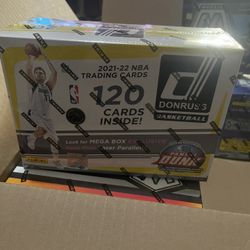 2021-22 Donruss Basketball Mega Box NBA