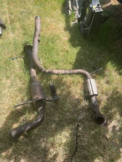 02 Escalade exhaust