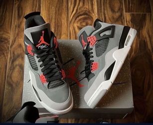 New Jordan 4 Mens 10