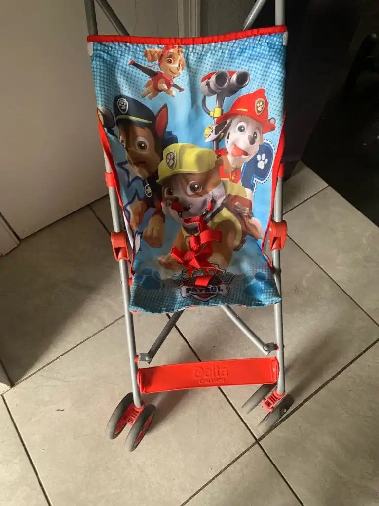 Paw patrol umbrella stroller hotsell