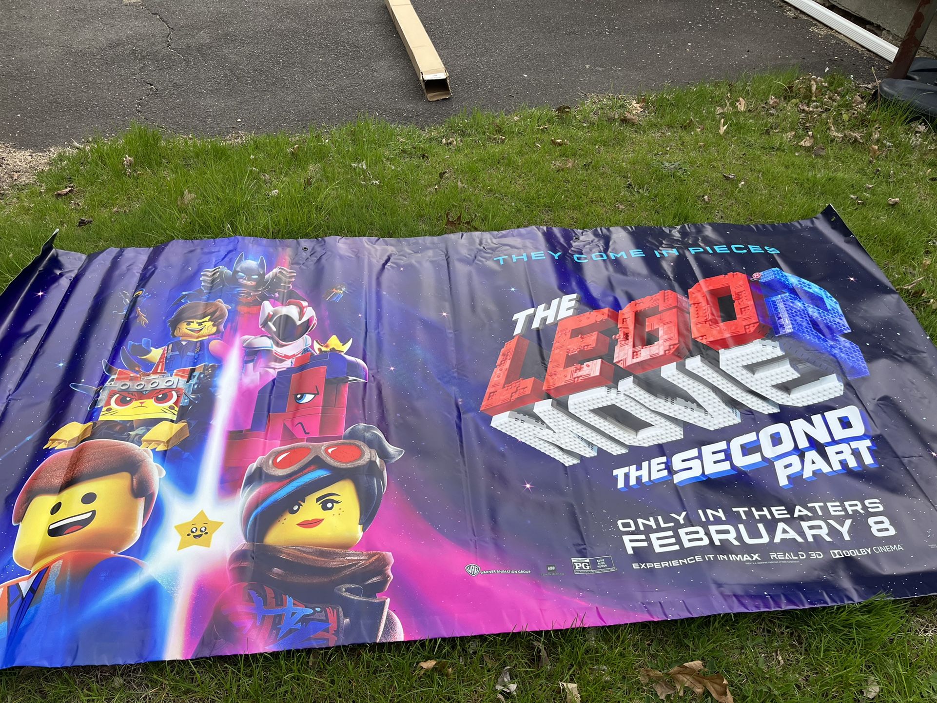 Large 5x10 The Lego Movie 2 Vinyl Poster