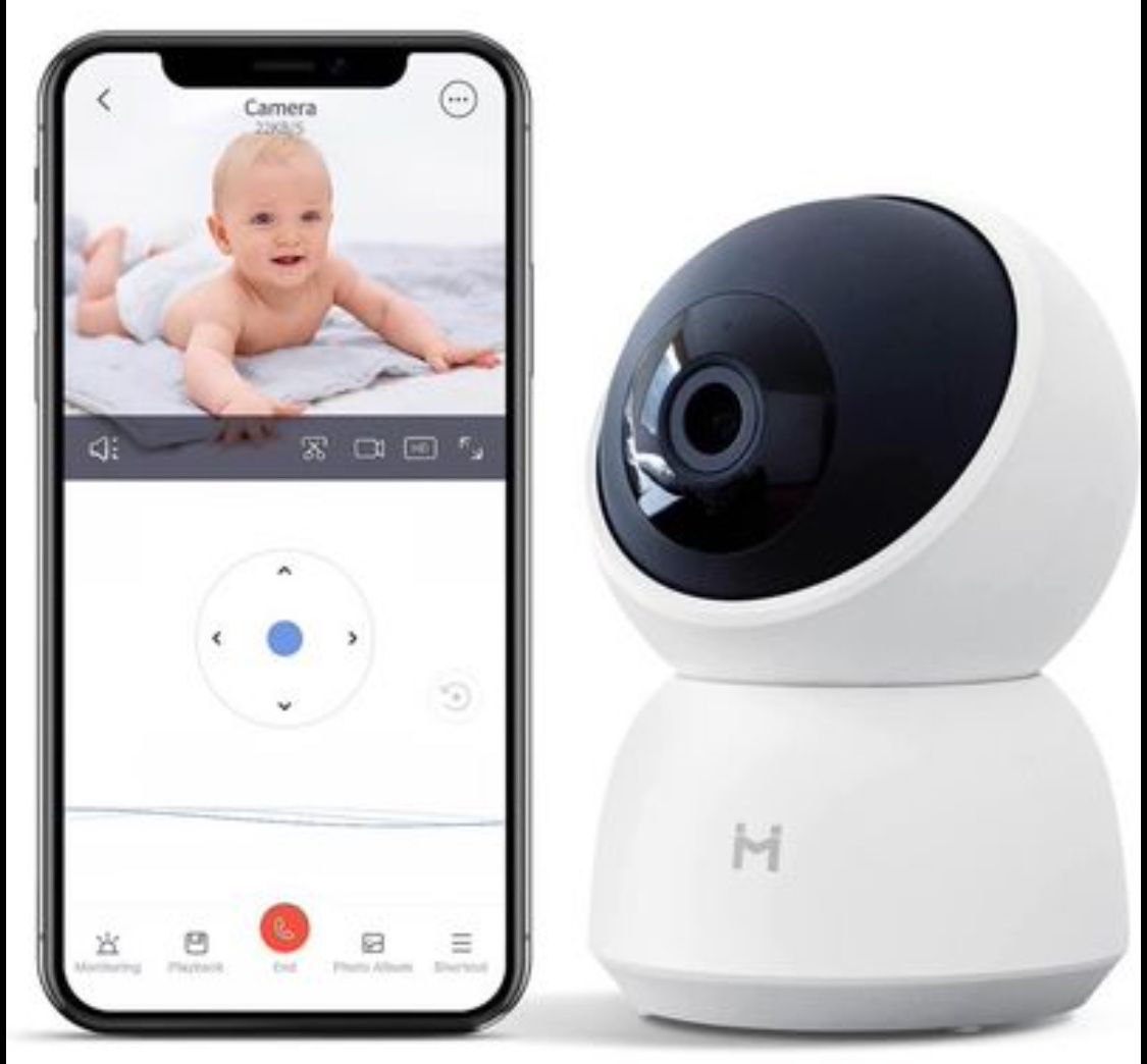 New! Indoor Security Camera, IMILAB C20 WiFi 1080P Surveillance IP Camera for Pet/Nanny/Baby Monitor