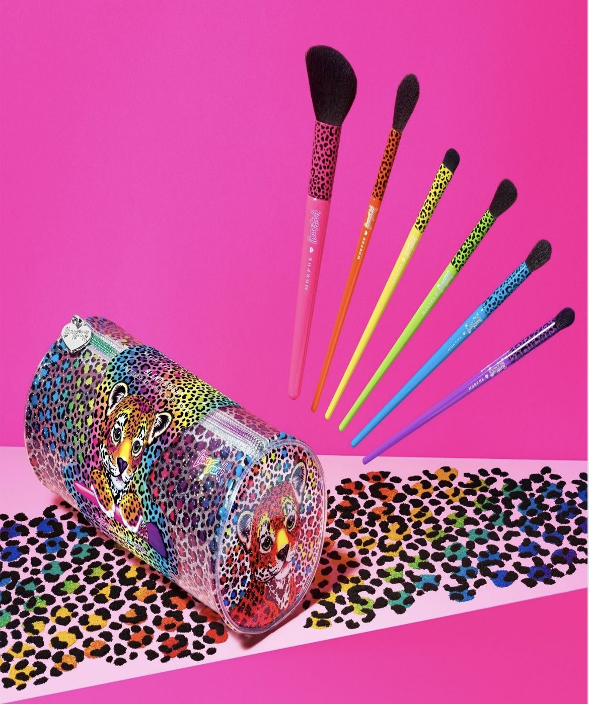 Morphe X Lisa Frank Blend Bright 6-Piece Eye Brush Set