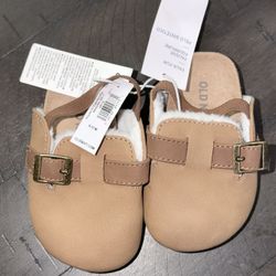 Faux Suede Baby Clogs