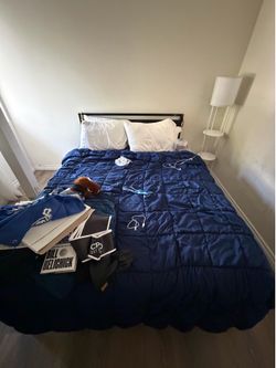 Queen Size Bed and Frame FREE!!