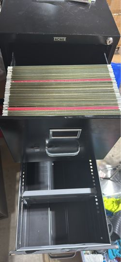 ACME 2-Drawer Metal Filing Cabinet