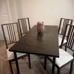 Dining Table And 4 Chairs
