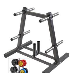 Olympic Weight Plate Tree Rack 
