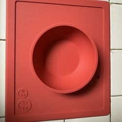 Silicone Placemat and Bowl 