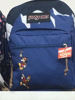 Disney back pack limited edition