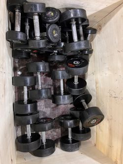 GP dumbbell set 5lb-75lb