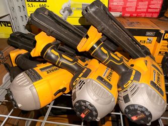30 degree Dewalt 20 volt cordless Framing nailer  $290 each