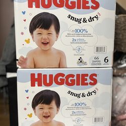 Huggies Snug & Dry Size 6 Diapers