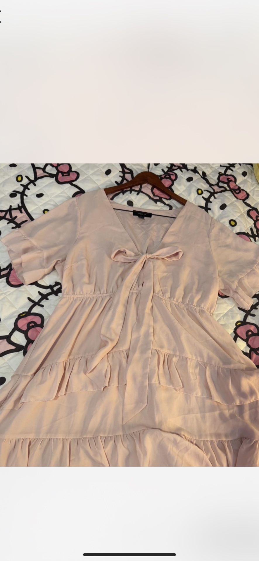 Pink beautiful dress