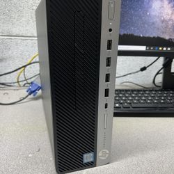 newer model hp pro desk quad core i5 pc - 16 gb ram upgrade - 1 terabyte storage - windows 10