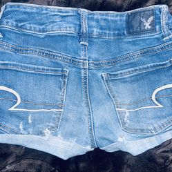 American Eagle Jean Shorts Size 0