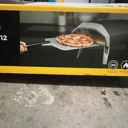 Ooni Koda 12"Propane Gas Outdoor Pizza Oven Black,plus ooni 12" pizza peel