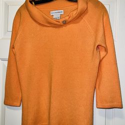 Beautiful ladies sag harbor sweater orange  (size (S) only $10