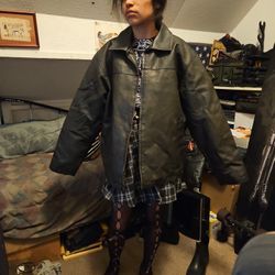 Leather jacket