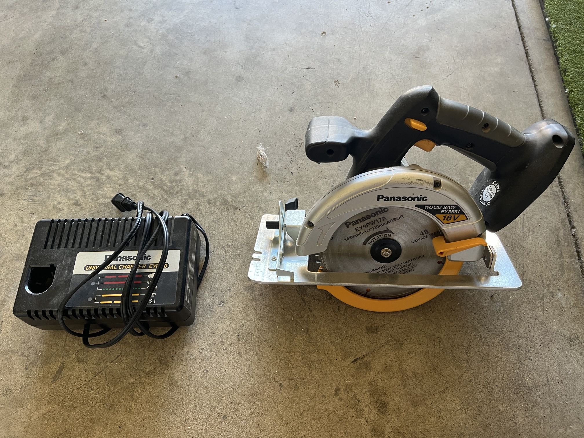 Panasonic 18v Circular Wood Saw 6.5”
