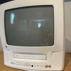 13 inch GE CRT TV/VCR Combo