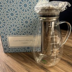 Cold Brew Maker (NEW, Never Used With Box)