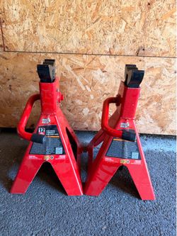 Big Red Jack Stands 12 Ton