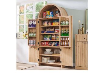 ❤️‍🔥 B) 71" Tall Arched Bathroom Storage Cabinet