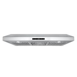 Open Box 36" Under Cabinet Stainless Steel Range Hood with Remote and Digital Touch Controls