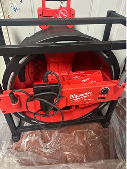 Milwaukee M18 18V Lithium-lon Cordless High Speed Drain Cleaner with 5/16 in. x 75 ft. Cable