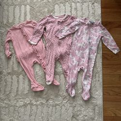 Baby Girl (3 Months - 18 Months) Clothing And Toy Bundle